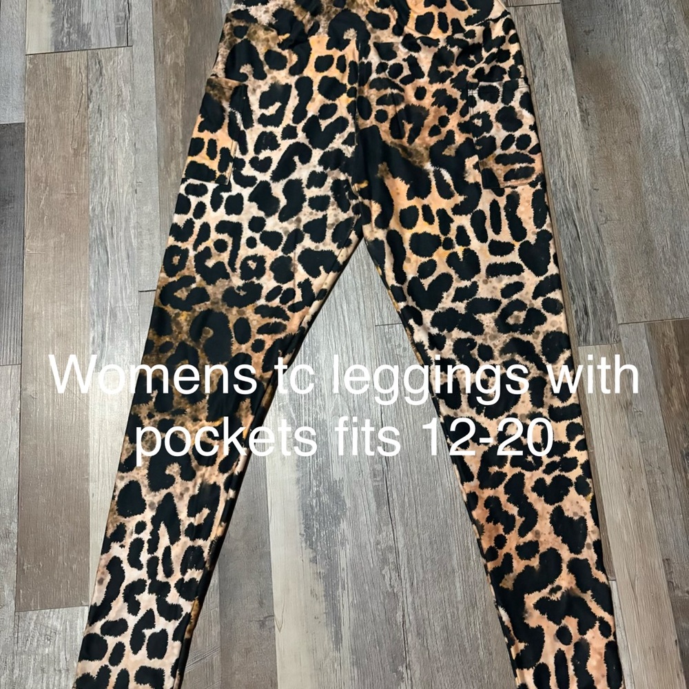New women’s tc leggings with pockets